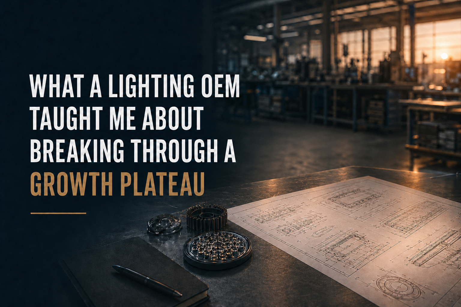 What a Lighting OEM Taught Me About Breaking Through a Growth Plateau What a Lighting OEM Taught Me About Breaking Through a Growth Plateau