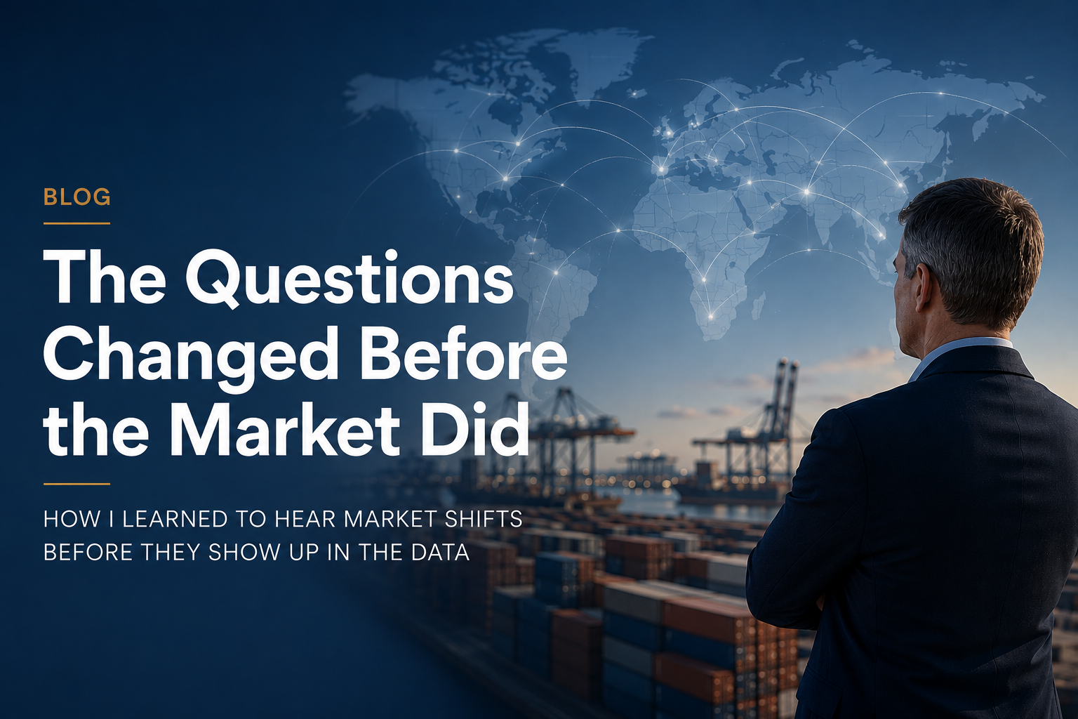 Supply chain market signals from changing supplier questions