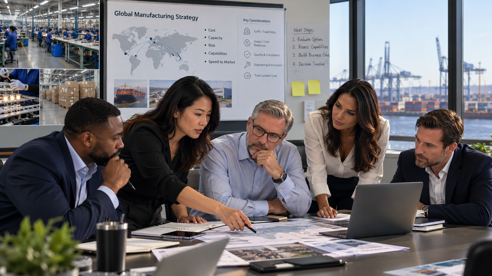 Manufacturing Diversification: Are CEOs Looking Beyond Cost and Risk?